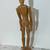 SUPER COOL VINTAGE 17" WOOD ARTIST'S ARTICULATED MODEL MANNEQUIN 6 thumbnail