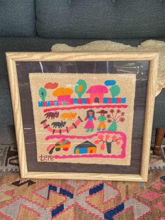 Venezuela Tere Framed Tapestry 1