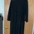 Women’s Full Length Black Wool Coat 2 thumbnail