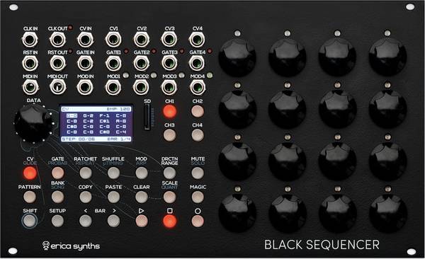 Eurorack / Modular Synth Erica Synths black sequencer x4 1