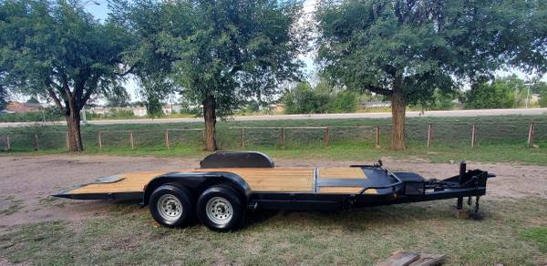 Big Tex 1996 Flatbed Equipment Trailer with Tilt Deck 1