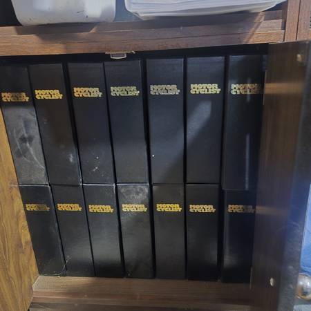 Motorcycle magazine boxes 1