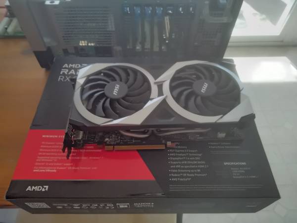 Amd Radeon rx 6700 xt 12gb msi mech2x 1