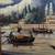 Extra Large Painting Wall Hanging - Asian seaside village/Trio Buddhas 3 thumbnail