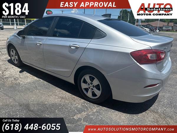 $184/mo - 2017 Chevrolet Chevy CRUZE LS - $12,190 (5801 North Illinois Street Fairview Heights, IL 62)63621361938307122
