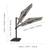 TWO 10' X 13' RECTANGULAR SUNBRELLA CANTILEVER UMBRELLA 11 thumbnail