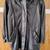 Leather Black Long Jacket M/L 1 thumbnail