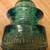 Vintage Lynchburg No. 38 Aqua Glass Insulators 2 thumbnail