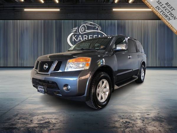 2011 Nissan Armada SV AWD Cámara Trasera Escalerillas Asientos para 8 Personas Park As - $8,48563619189229955120