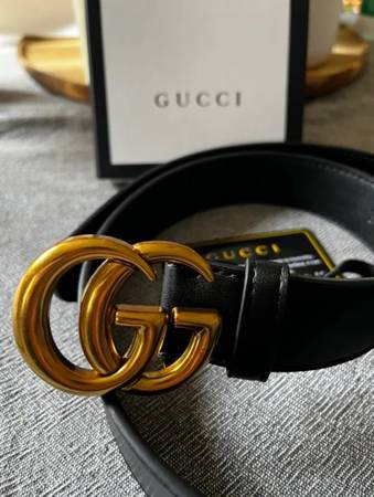 Gucci Belt Gold Buckle 1