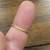 Mid Century 14k Two Tone Yellow/White Gold Diamond Ring. Size 4.5 4 thumbnail