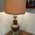 vintage antique metal converted oil lamp steampunk 7 thumbnail
