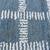 8’ x 10’ Blue and White Wool Area Rug 5 thumbnail