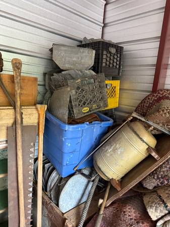 Vintage metal sugaring maple syrup sap bucket covers $1 each 1