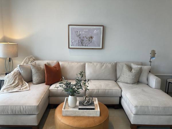 CUSTOM Sectional with 2 chaise Lounges! 1