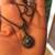 Marcasite Sterling Silver Necklace with Natural Turquoise Stone 2 thumbnail
