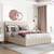Upholstered Lift Up Storage Platform Bed Frame - Queen 2 thumbnail