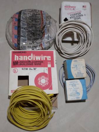 Wire Electrical Romex 14-2 NM-B 200ft and Supplies 1