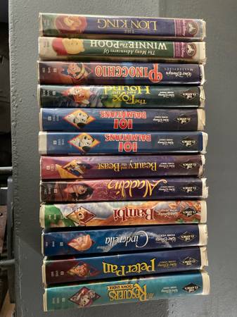 VHS DISNEY 1