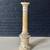 Pair of Antique Neoclassical Style Column Marble Table Lamps, c.1930’s 6 thumbnail