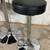 Sleek Black & Chrome Adjustable Bar Table & Stools READ DESCRIPTION 10 thumbnail