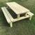 Outdoor furniture/ picnic table 21 thumbnail