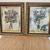 2 Framed Flower Paintings 21”H x 17”W 1 thumbnail