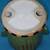 DEPT 56 Vintage Green Googly Eye Ceramic Pillar Candle Holder 5 thumbnail