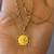 18K yellow Gold Necklace with Very Special Design 11 thumbnail