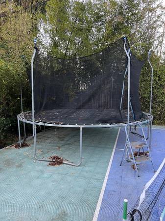 Trampoline 15 ft round 1