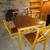 Wooden Table plus 4 chairs for sale 1 thumbnail