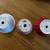 6 Ceramic Planter Pots, Various Shapes/Colors, Drainage Holes 5 thumbnail