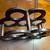 Wood Wine Rack, 5 Bottle Holder - Dark Solid Wood - Well Made 3 thumbnail