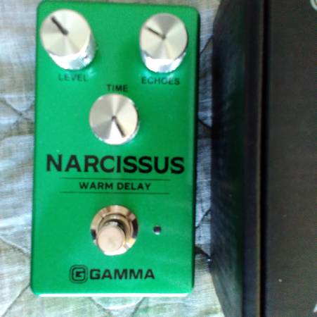 GAMMA Narcissus Warm Delay Effects Pedal - NEW CONDITION 1