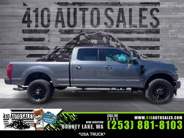 2021 Ford F-250 Super Duty Lariat Crew Cab - $52,950 (New Location with More Vehicles!)63623558438401121