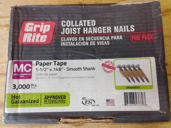 Air fasteners , nails 1