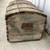 VINTAGE WEATHERED/WORN/DIRTY HEAVY WOOD CHEST/TRUNK 3 thumbnail