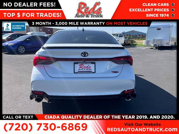 2021 Toyota Avalon TRD POR - $31,999 (1451 Vista View Dr., Longmont, CO 80504)63612170776193124