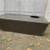 Vintage Midcentury modern rolled glass table. 2 thumbnail