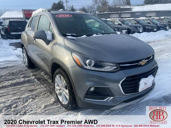 2020 CHEVY TRAX PREMIER AWD! LEATHER! SUNROOF! TOUCHSCREEN! 1