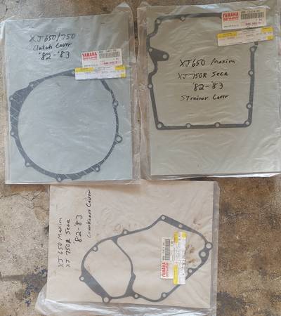Yamaha XJ650/750 factory gaskets 1