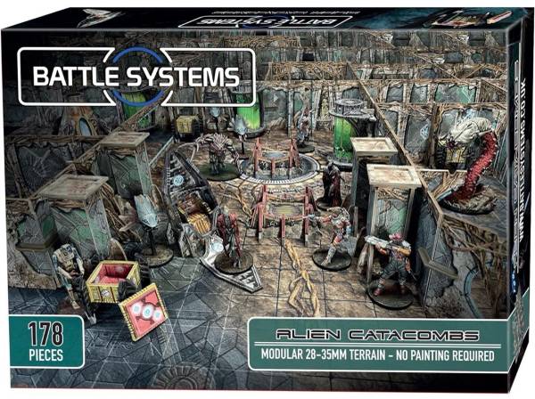 Alien catacombs gaming terrain 1