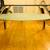 glass top two shelves coffee table 48x32x21H 4 thumbnail