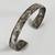 Vintage Sterling Silver Cuff Bracelet 31 Grams- Leaves-Trees 7 1/2 3 thumbnail