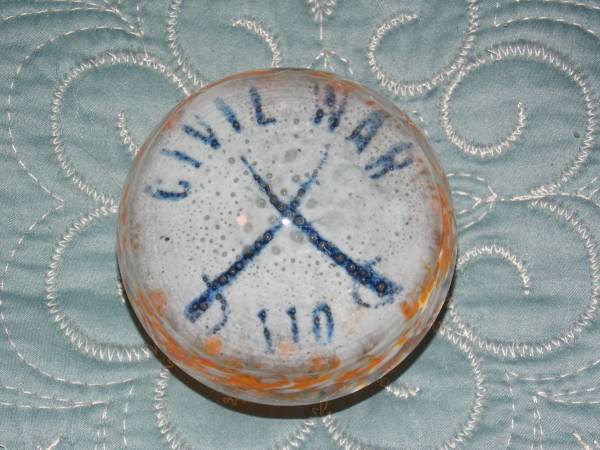Civil War 110 Calvary Paperweight 1