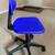 set of two: a red and a blue, IKEA swivel adjustable chairs 3 thumbnail