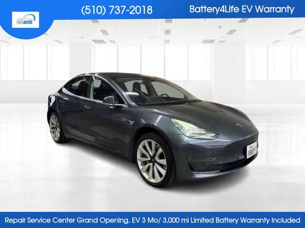 2017 Tesla Model 3 Long Range Sedan 4D 1