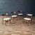 Set of 4 Mid-Century Danish Modern Walnut Dining Chairs, c.1960’s 2 thumbnail