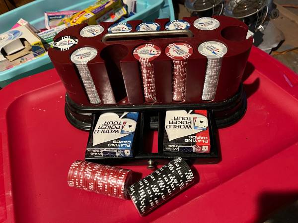 World Poker Tour chip set - NEW for Xmas 1