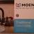 New Moen High Arc Mediterranean Bronze Finish Bathroom Faucet 2 thumbnail